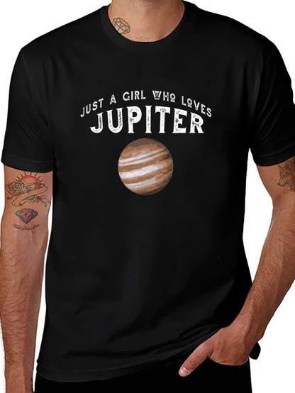 Just a Girl Who Loves Jupiter T-Shirt