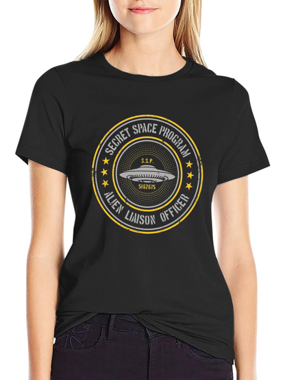 Secret Space Program Alien Liaison Officer T-Shirt