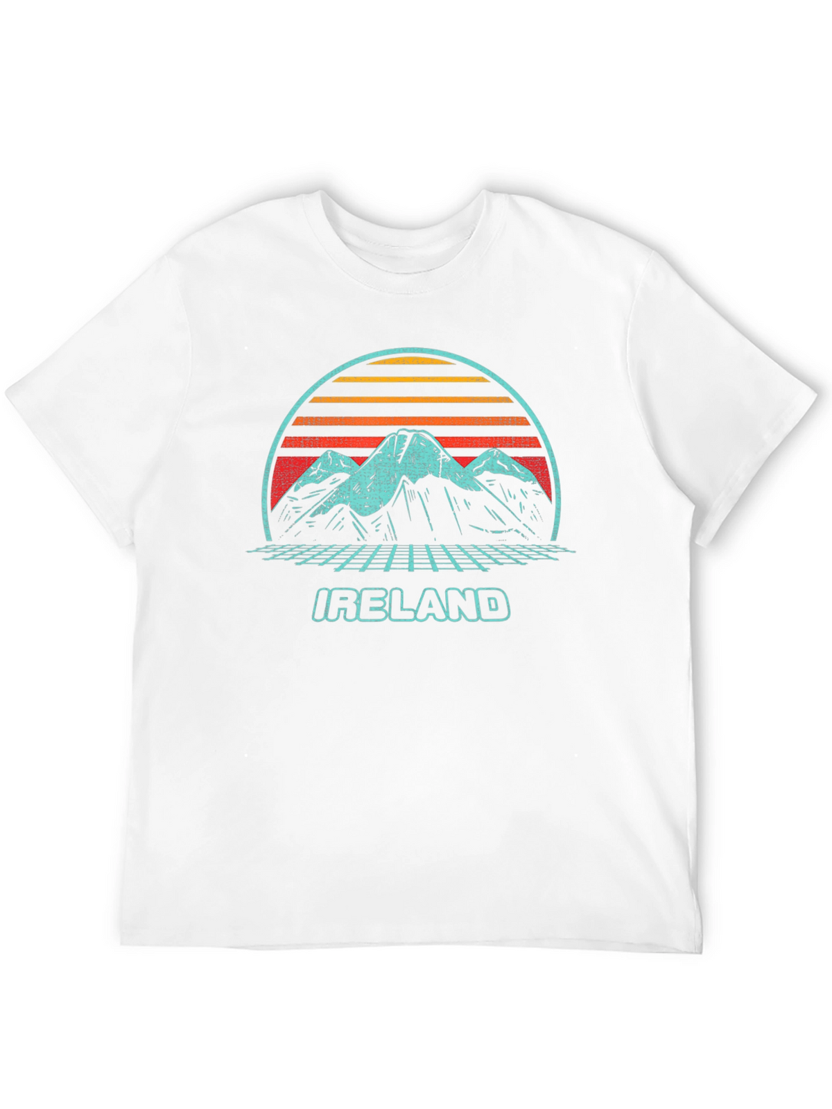 Retro Ireland Mountains T-Shirt