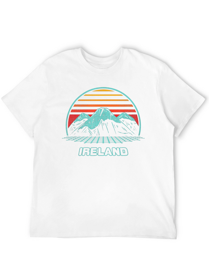 Retro Ireland Mountains T-Shirt