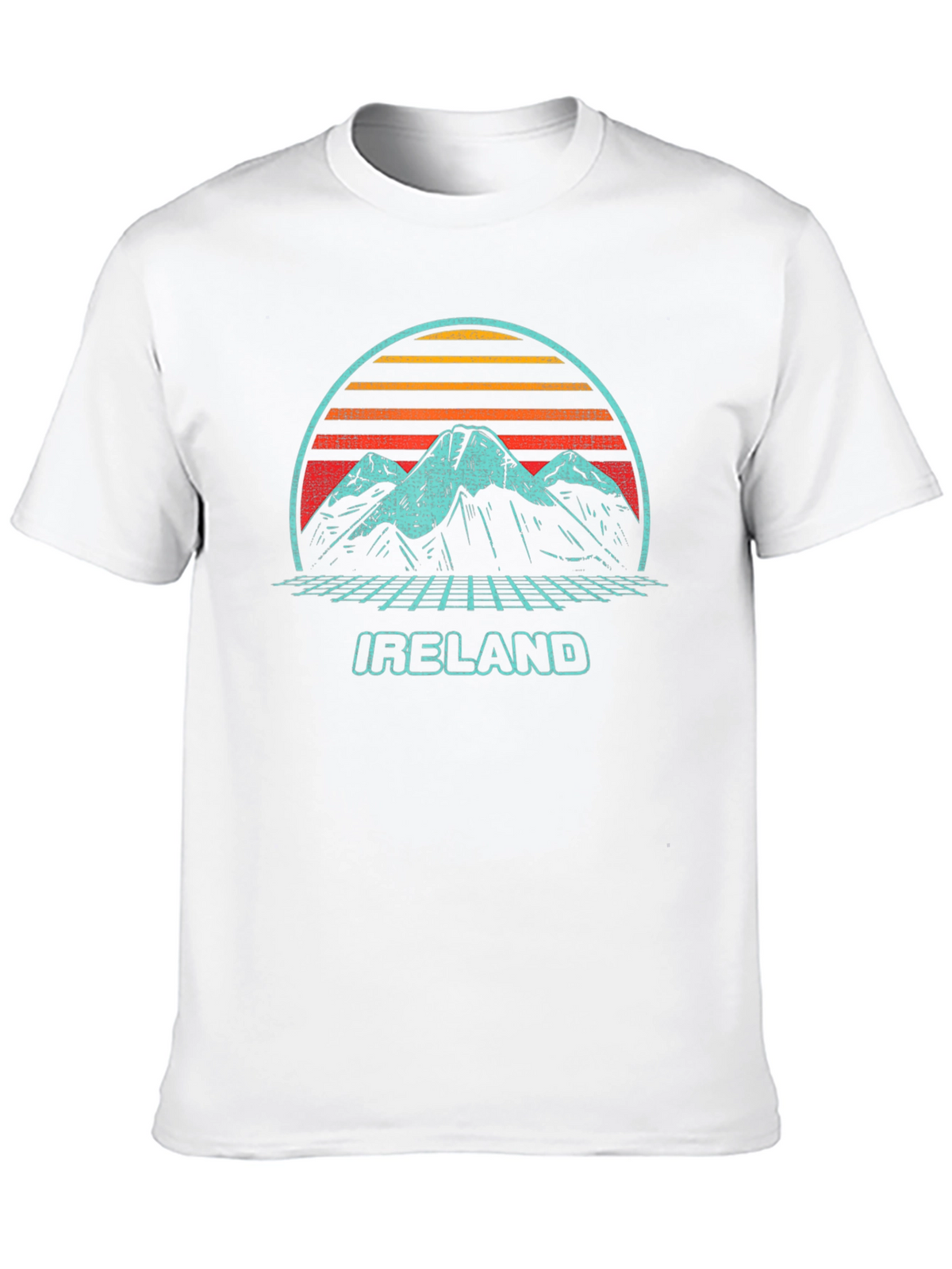 Retro Ireland Mountains T-Shirt