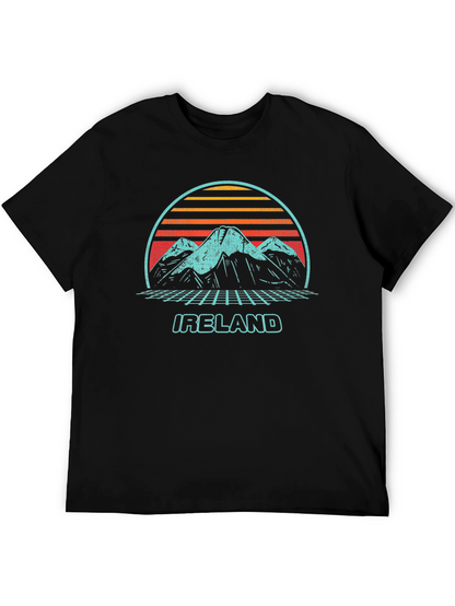 Retro Ireland Mountains T-Shirt