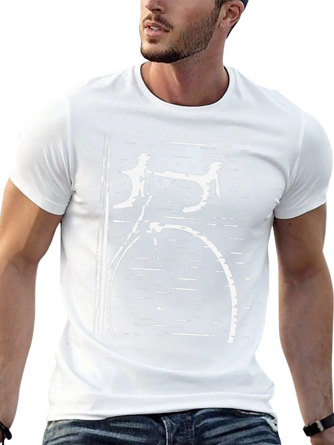 Bike Graphic Black T-Shirt
