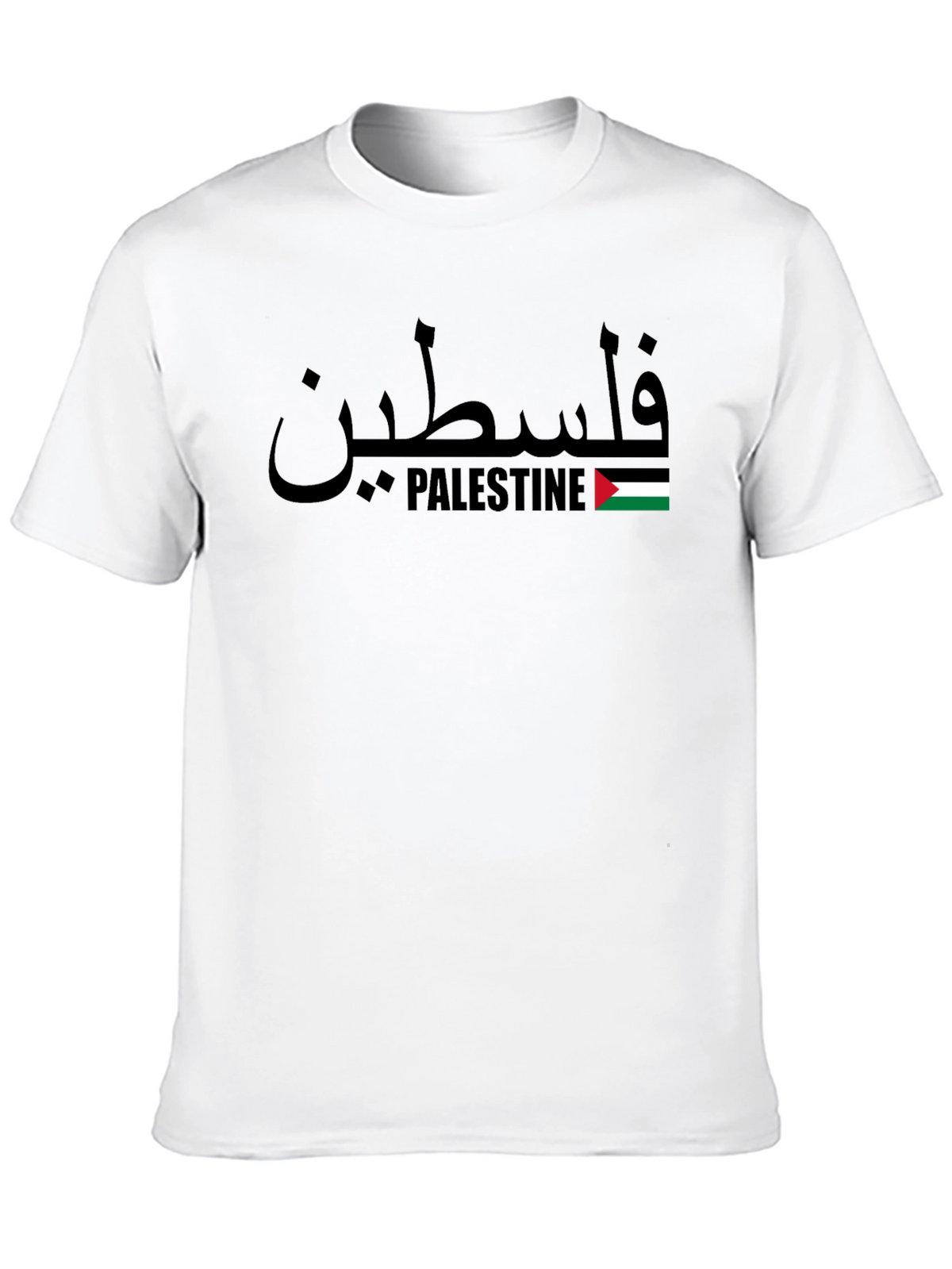 Palestine Flag Graphic T-Shirt