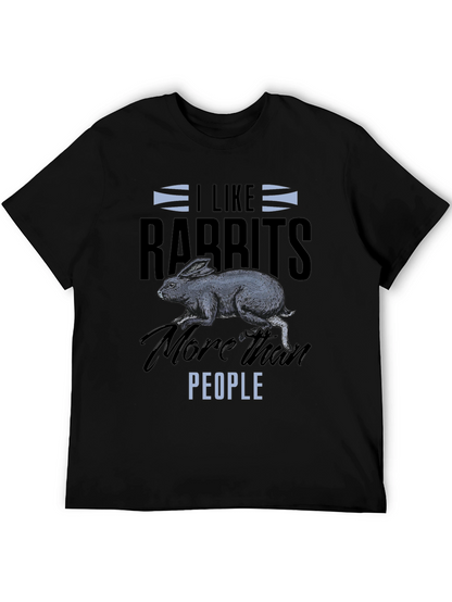 I Like Rabbits T-Shirt - Funny Animal Lover Tee