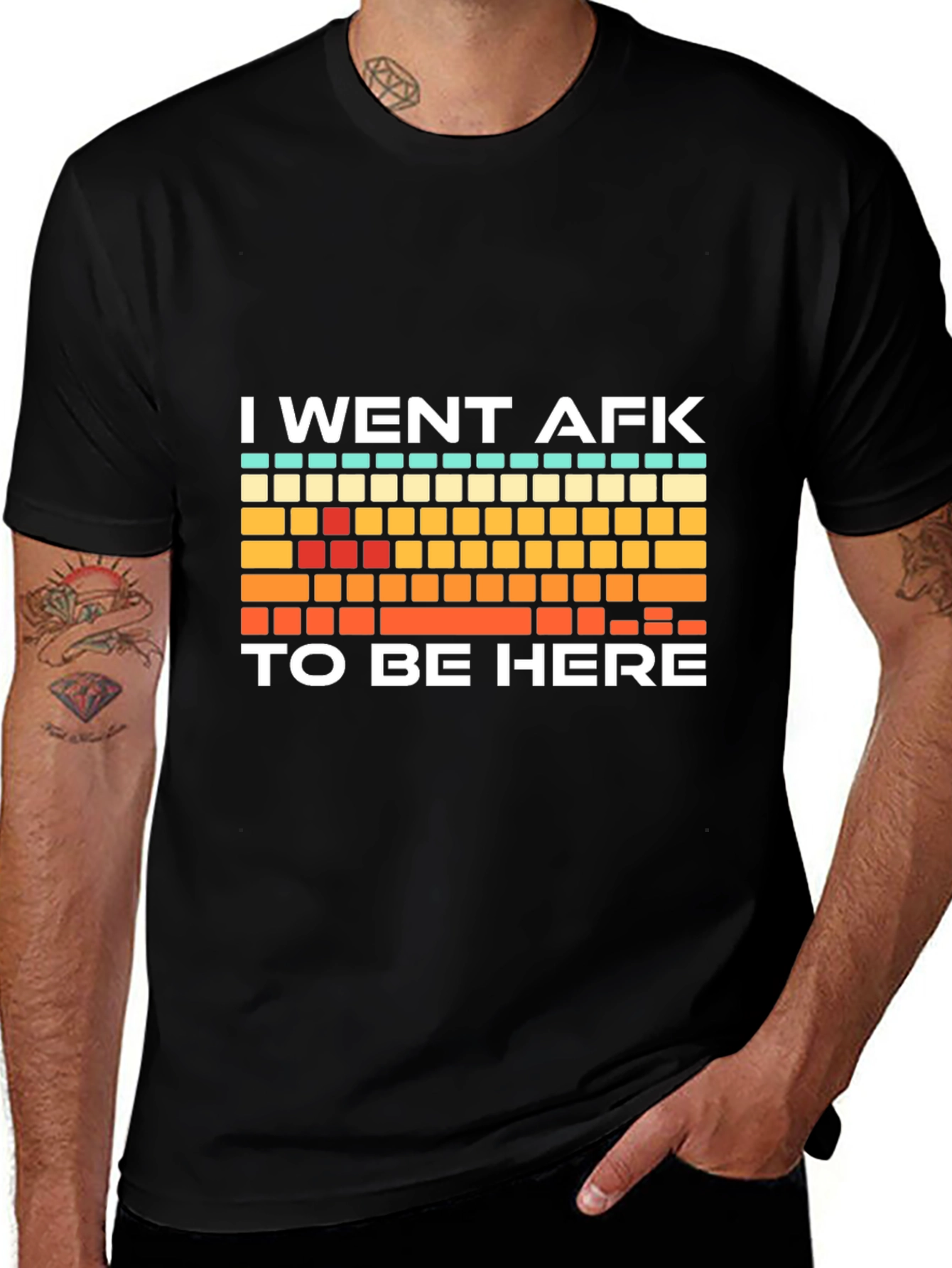I Went AFK To Be Here Gamer T-Shirt