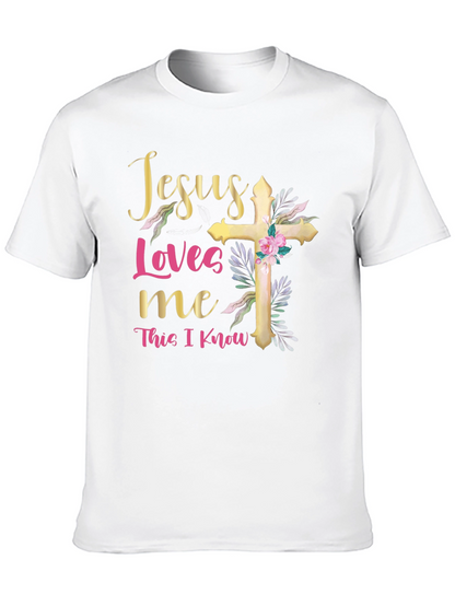Jesus Loves Me Graphic T-Shirt