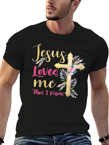 Jesus Loves Me Graphic T-Shirt