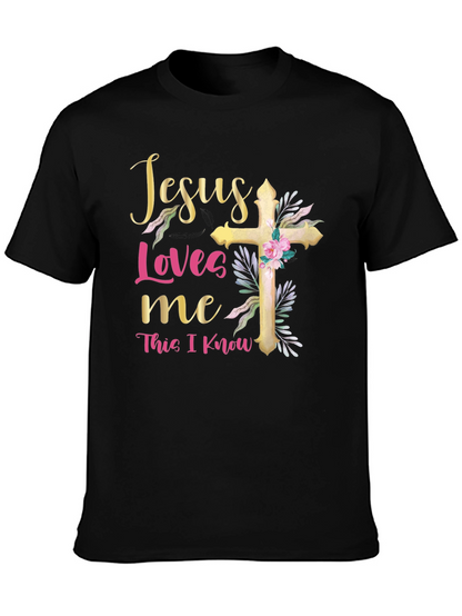 Jesus Loves Me Graphic T-Shirt