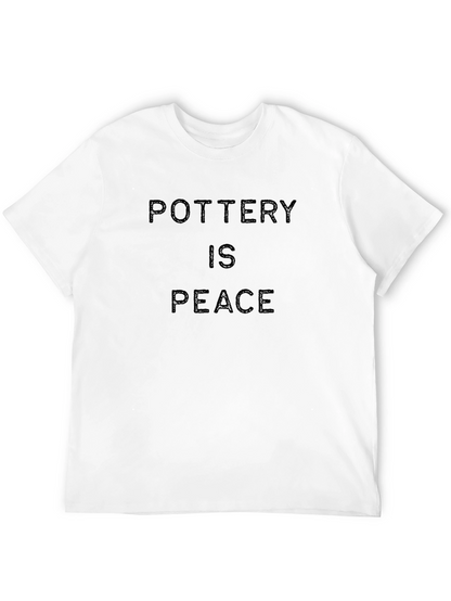 Pottery Is Peace - Crew Neck Tee