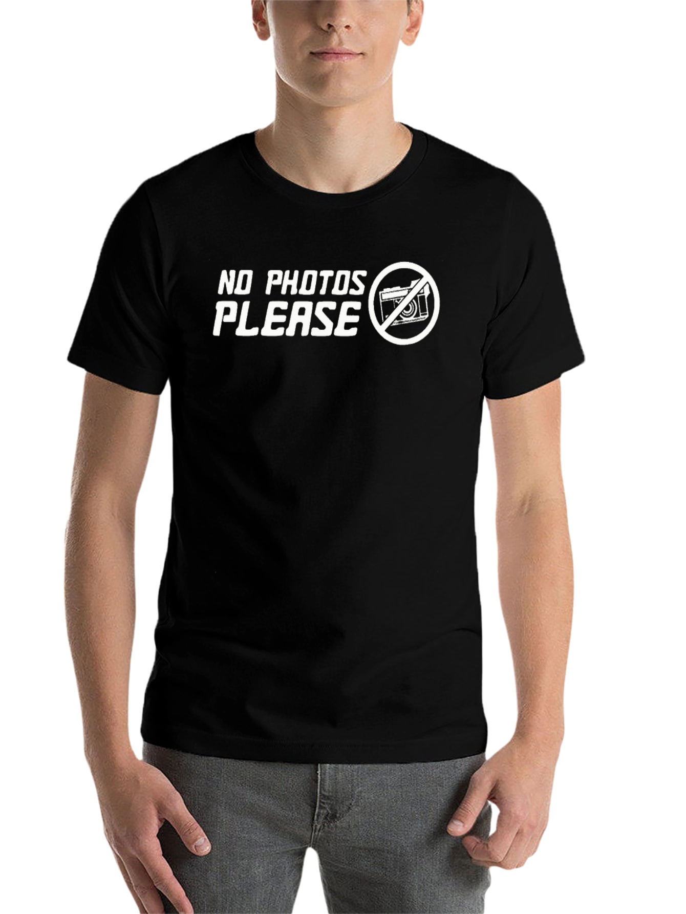 No Photos Please Graphic T-Shirt