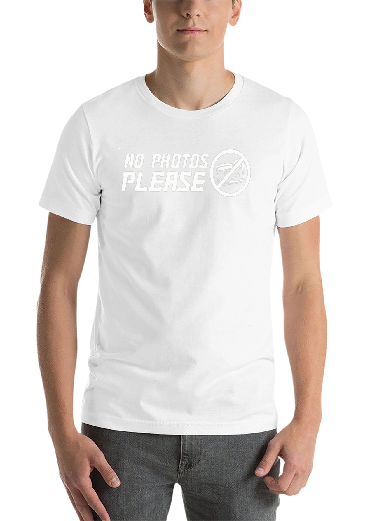 No Photos Please Graphic T-Shirt