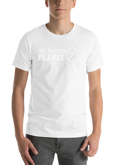 No Photos Please Graphic T-Shirt