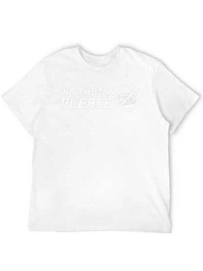 No Photos Please Graphic T-Shirt