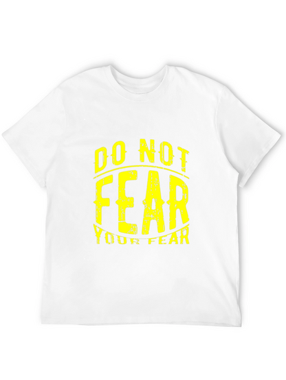 Do Not Fear Graphic T-Shirt - Black
