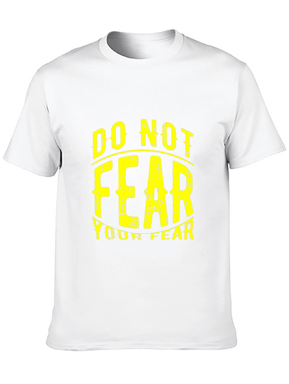 Do Not Fear Graphic T-Shirt - Black