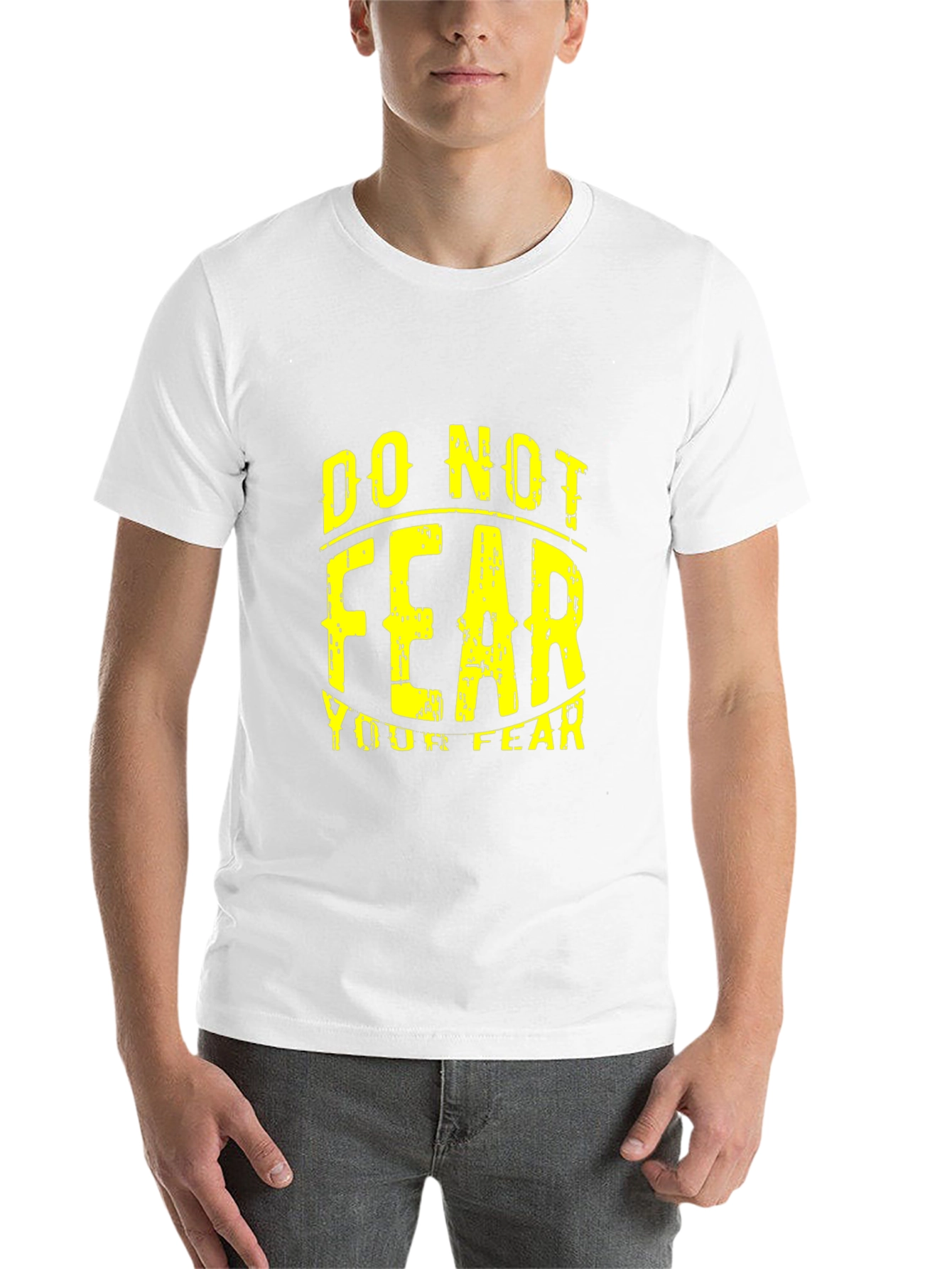 Do Not Fear Graphic T-Shirt - Black