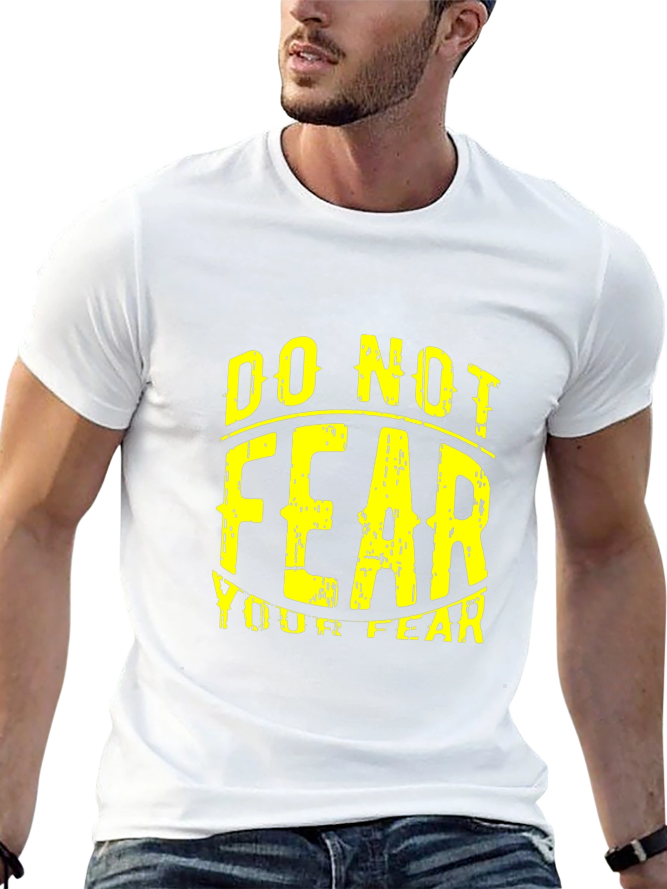 Do Not Fear Graphic T-Shirt - Black