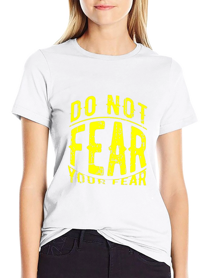Do Not Fear Graphic T-Shirt - Black