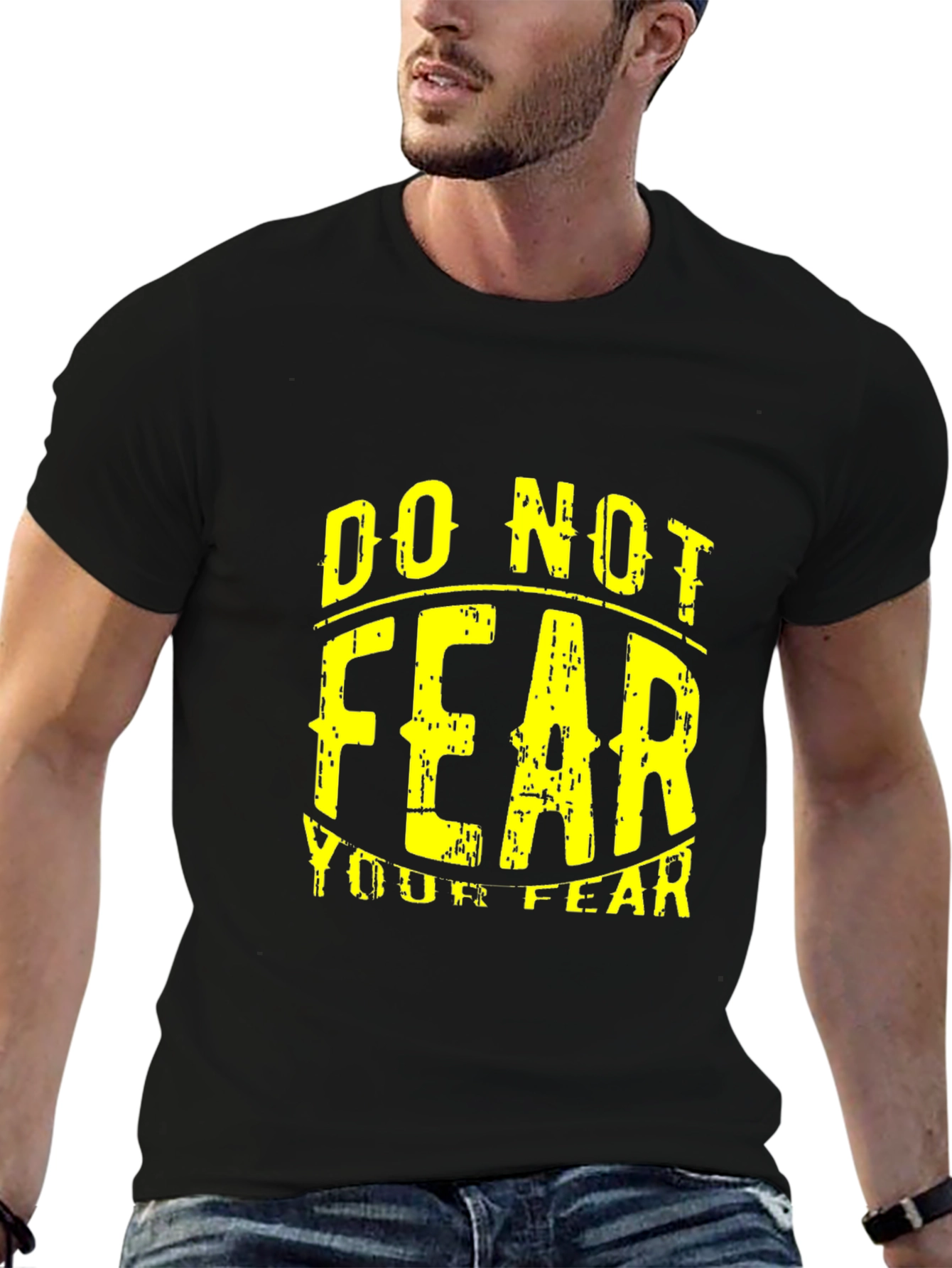 Do Not Fear Graphic T-Shirt - Black