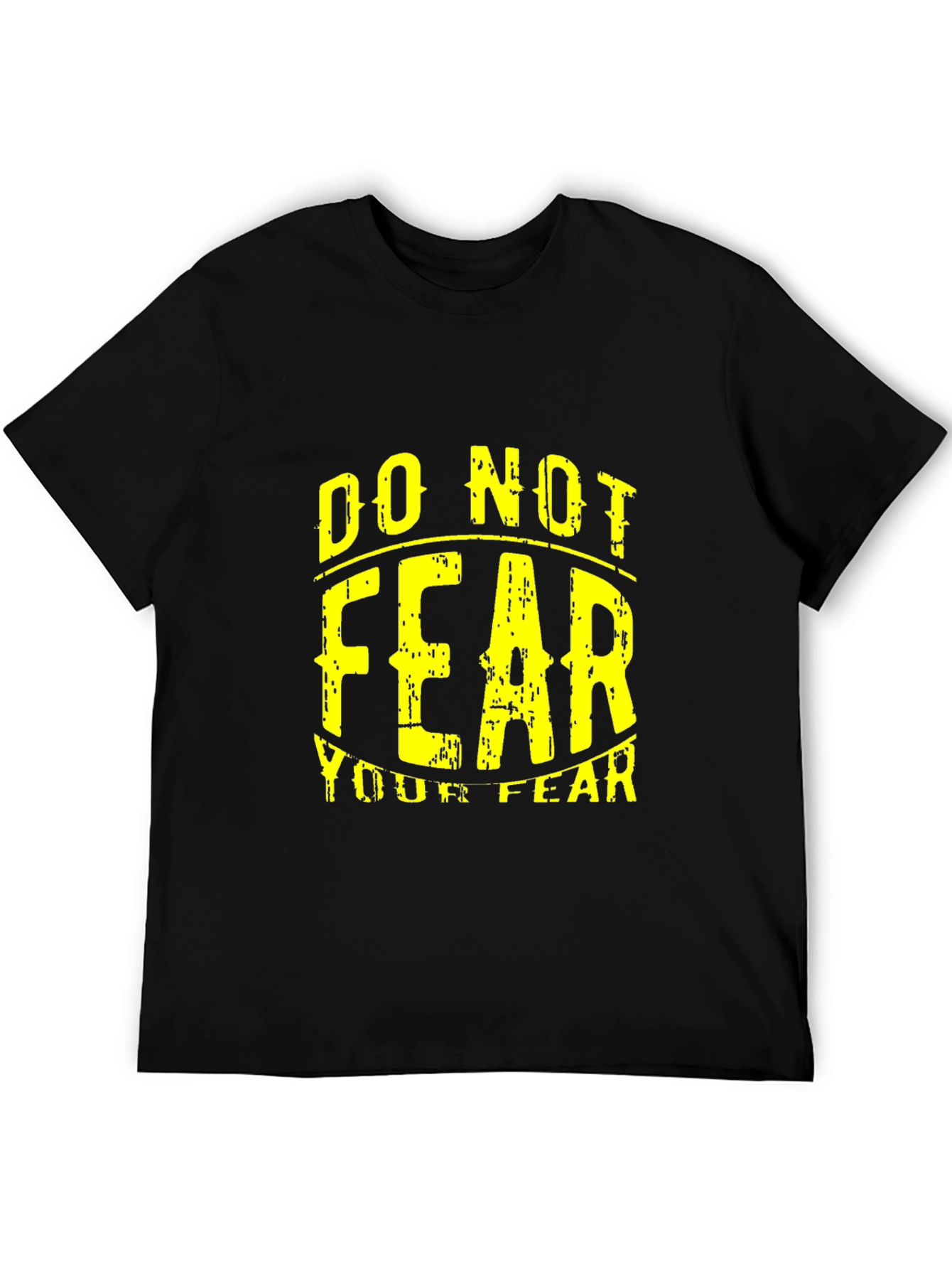 Do Not Fear Graphic T-Shirt - Black