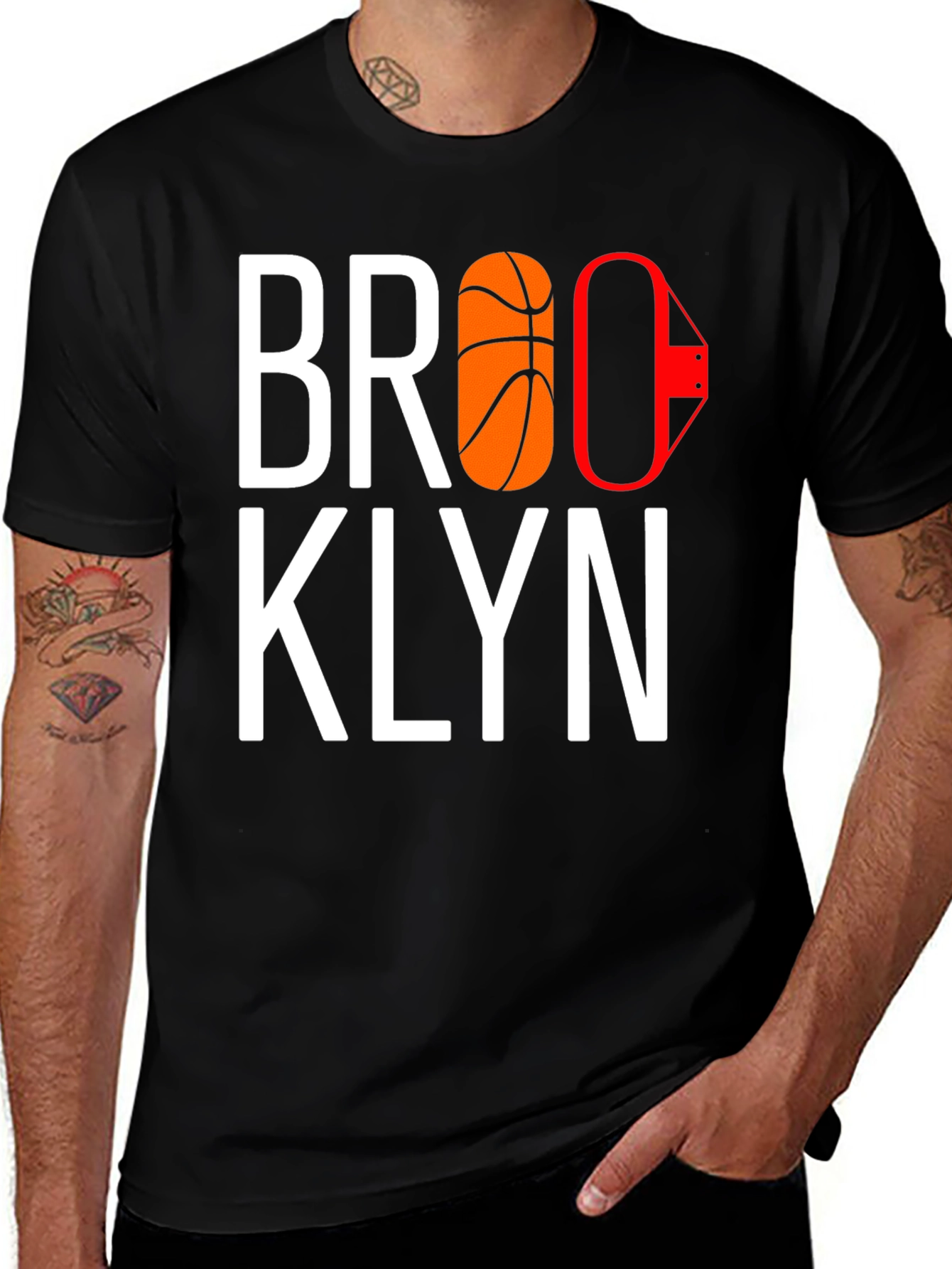 Brooklyn Basketball Graphic T-Shirt