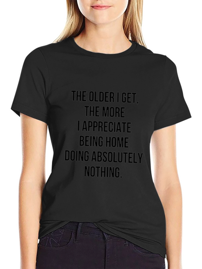 Funny Doing Nothing Graphic Tee