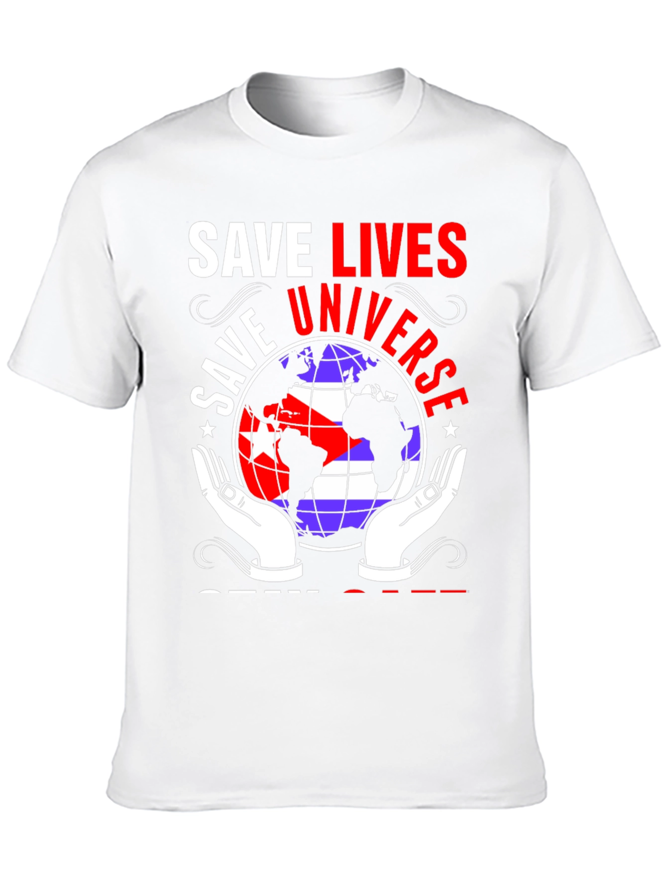 Save Lives Universe Graphic Tee
