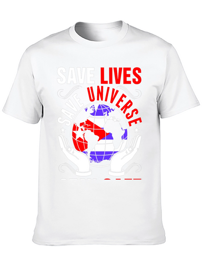 Save Lives Universe Graphic Tee
