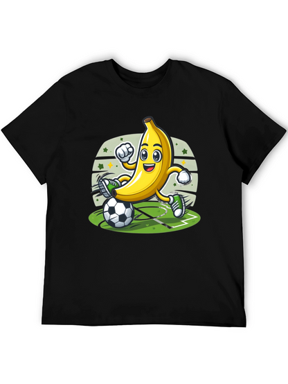 Funny Banana Soccer Player T-Shirt