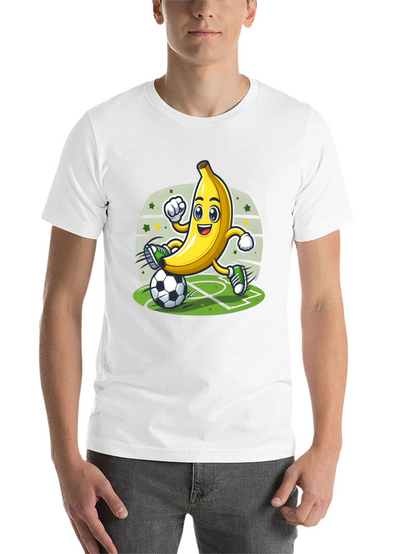Funny Banana Soccer Player T-Shirt
