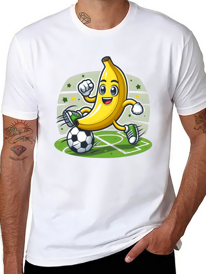 Funny Banana Soccer Player T-Shirt