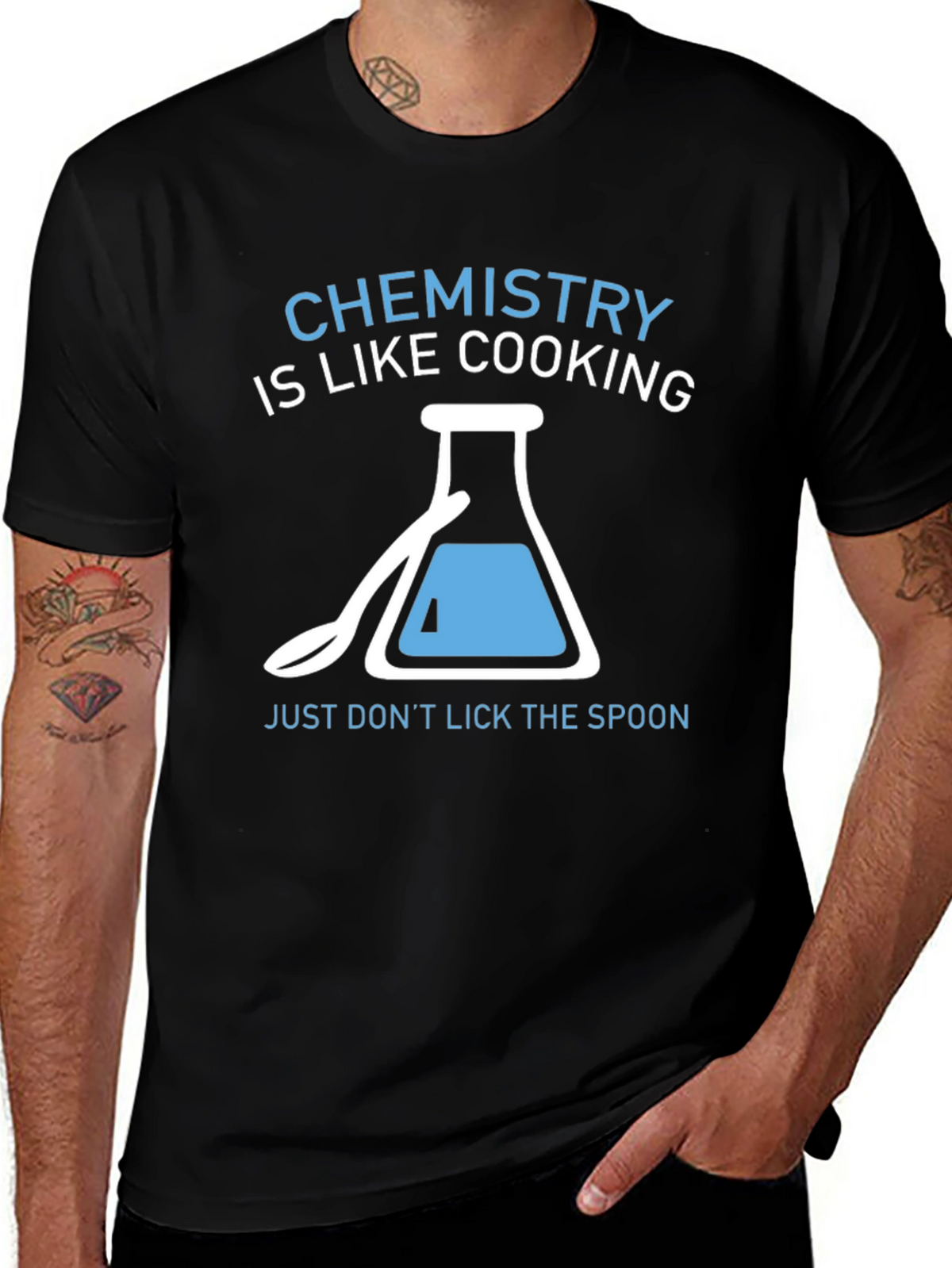 Chemistry is Like Cooking T-Shirt Funny Science Tee