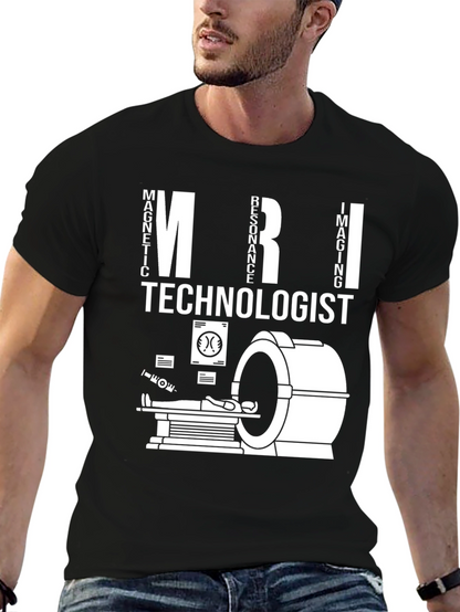 MRI Technologist Graphic Tee - Medical Imaging T-Shirt