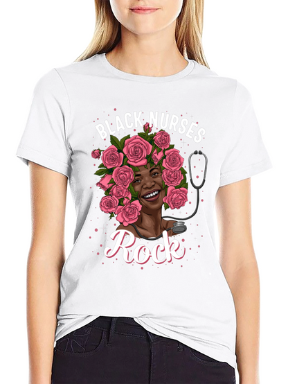 Black Nurses Rock T-Shirt