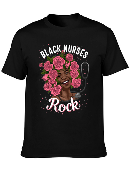 Black Nurses Rock T-Shirt