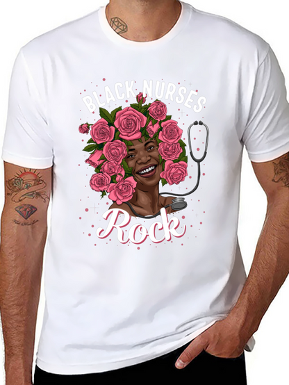 Black Nurses Rock T-Shirt