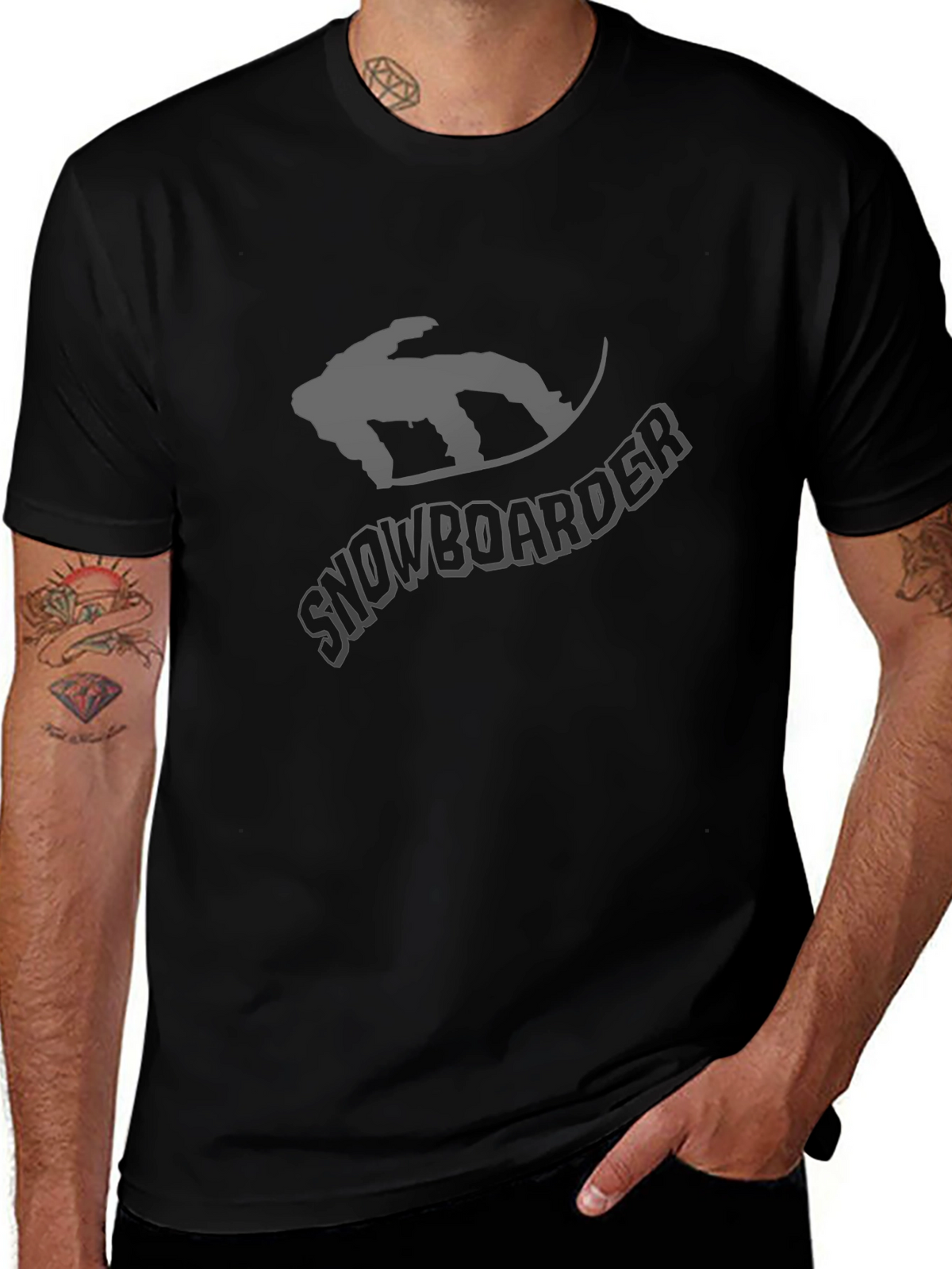 Snowboarder Graphic T-Shirt