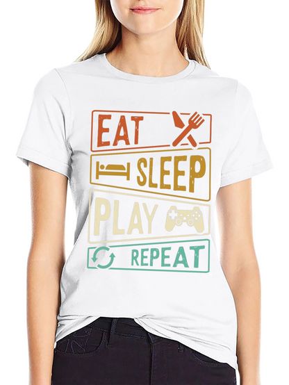 Eat Sleep Play Repeat Gamer T-Shirt