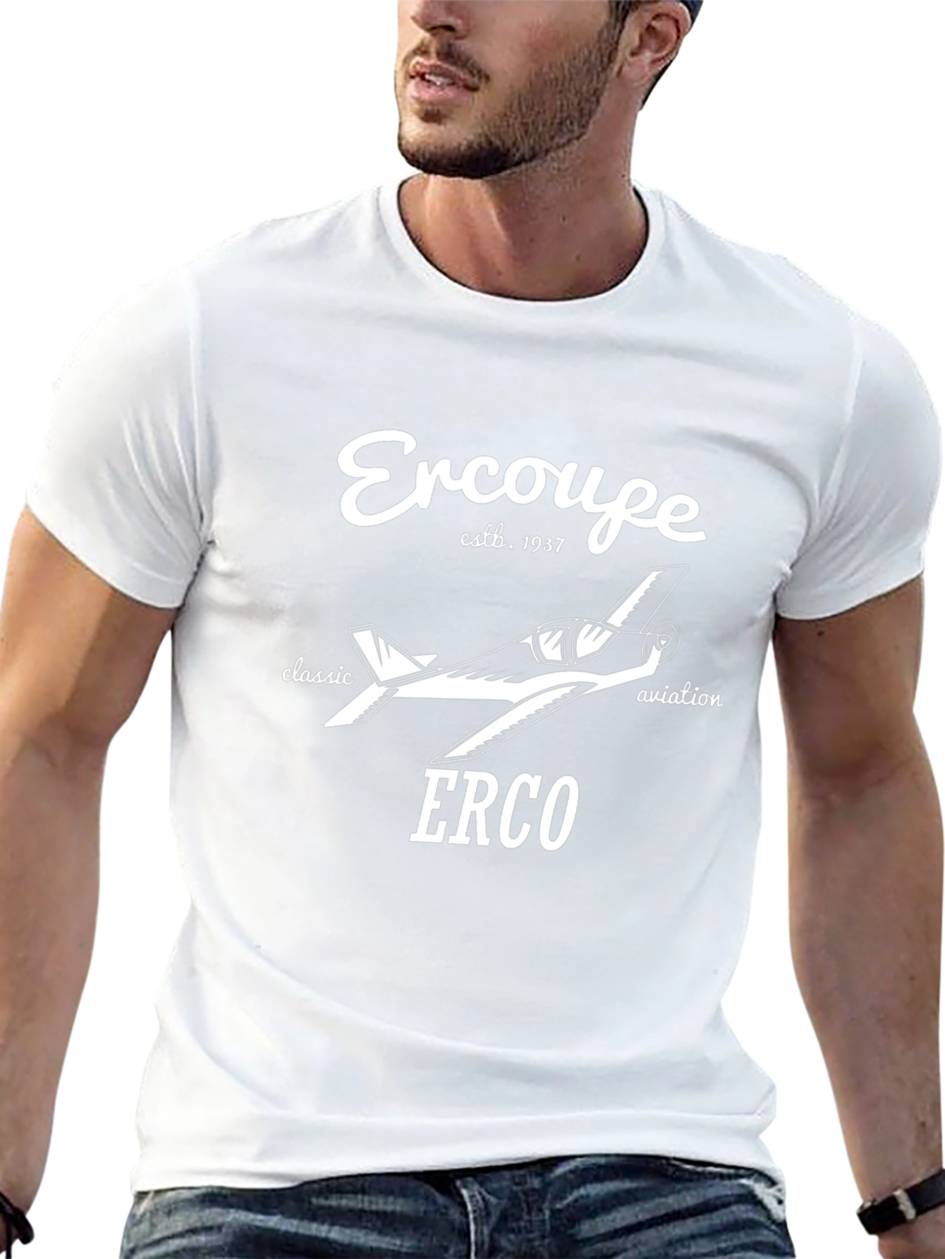 Ercoupe Aviation T-Shirt - Classic Airplane Tee