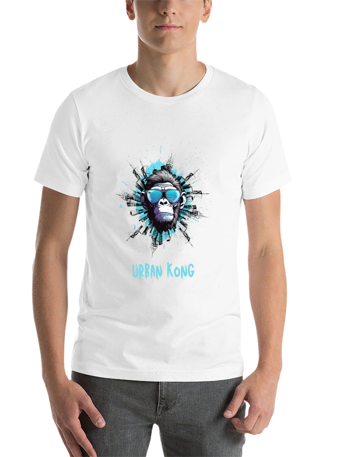 Urban Kong Graphic Tee - Cool Ape Design