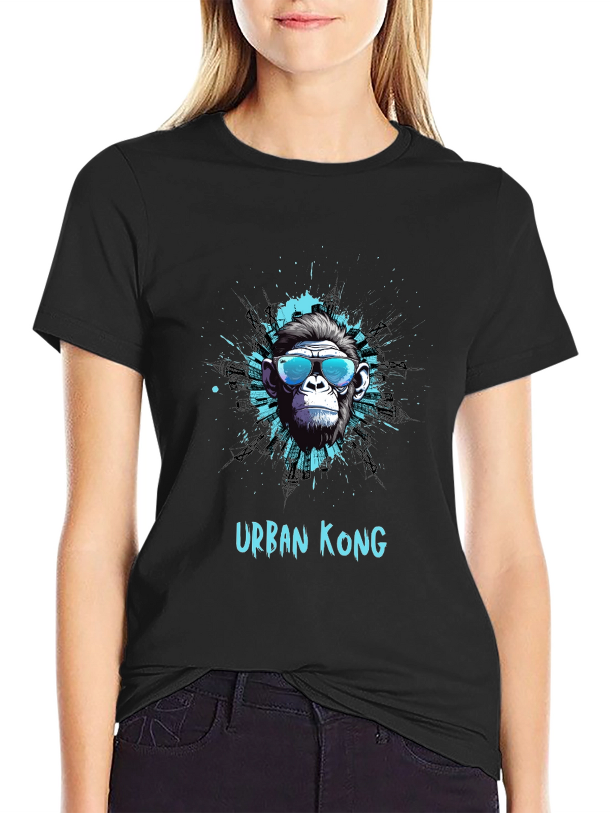Urban Kong Graphic Tee - Cool Ape Design