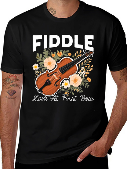 Fiddle Love at First Bow T-Shirt