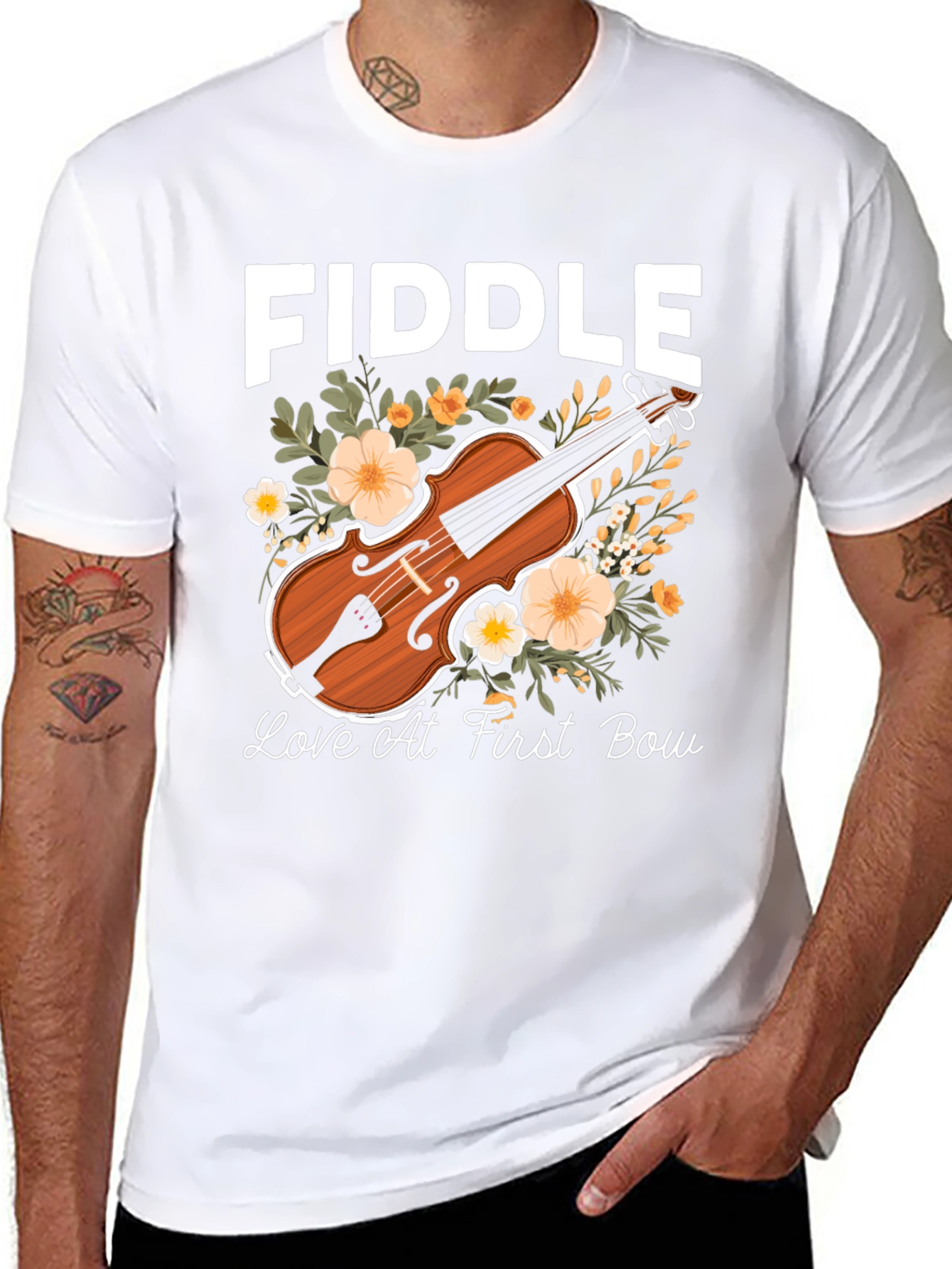 Fiddle Love at First Bow T-Shirt