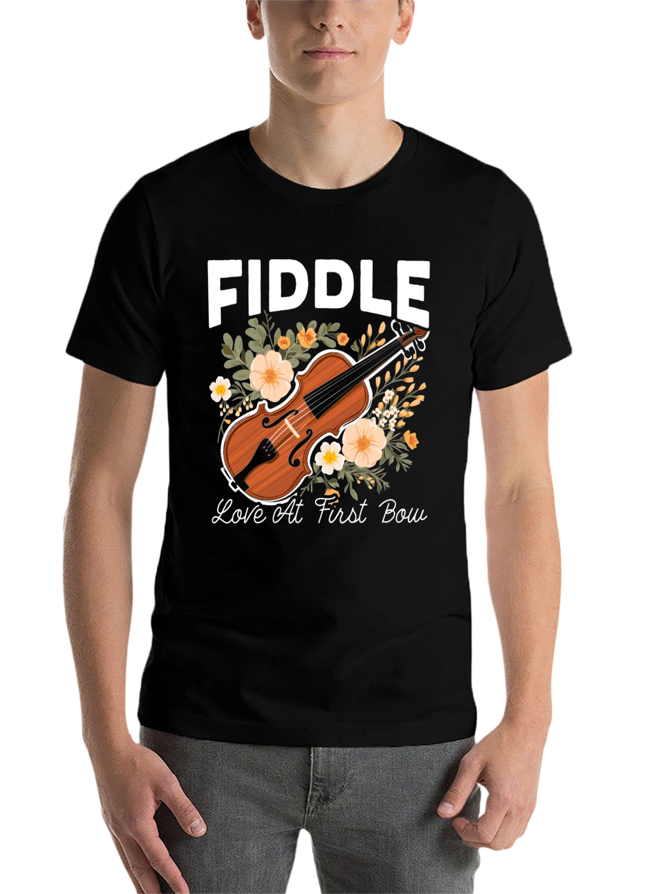 Fiddle Love at First Bow T-Shirt