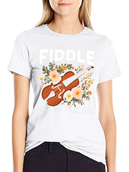 Fiddle Love at First Bow T-Shirt