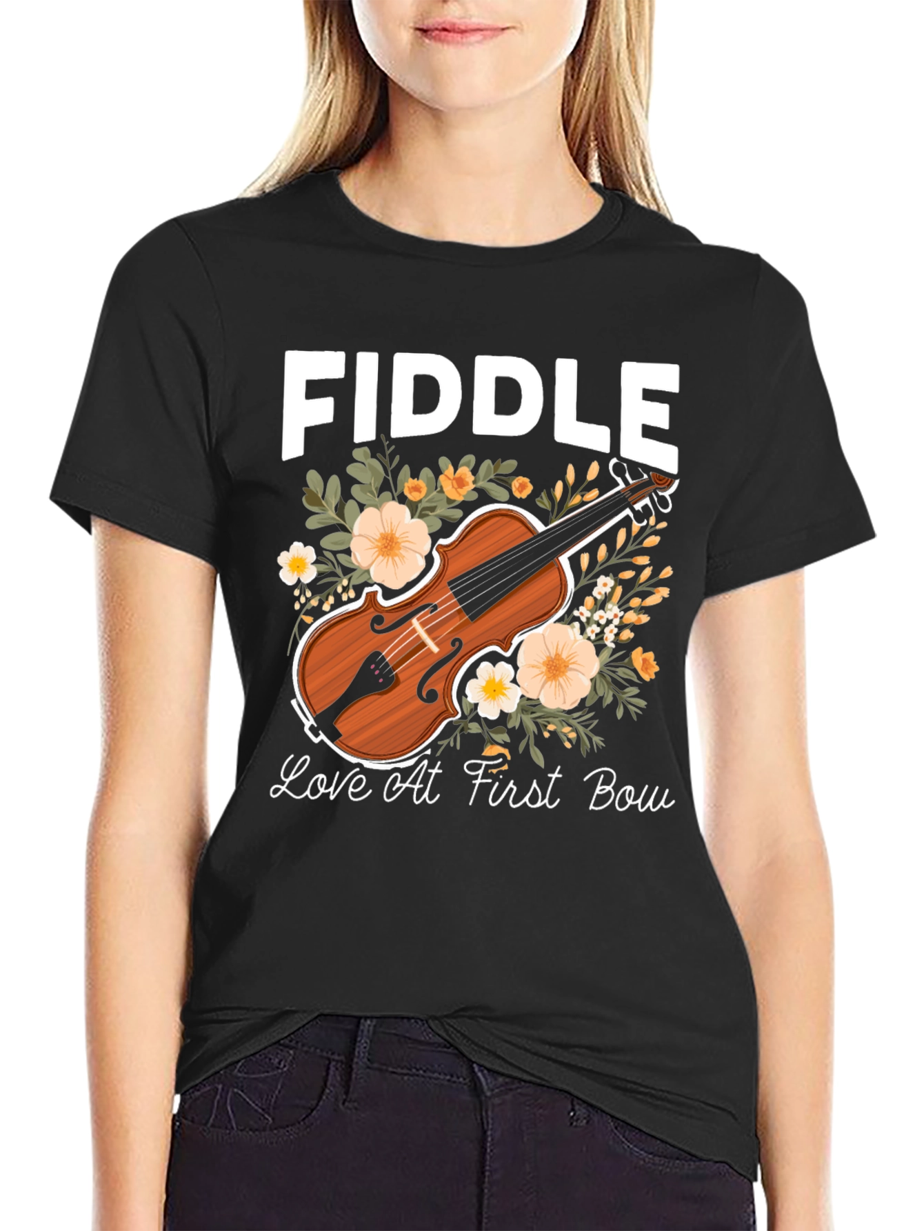 Fiddle Love at First Bow T-Shirt