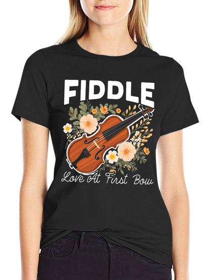 Fiddle Love at First Bow T-Shirt