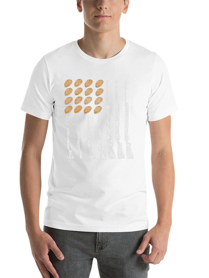 American Flag Shotgun T-Shirt