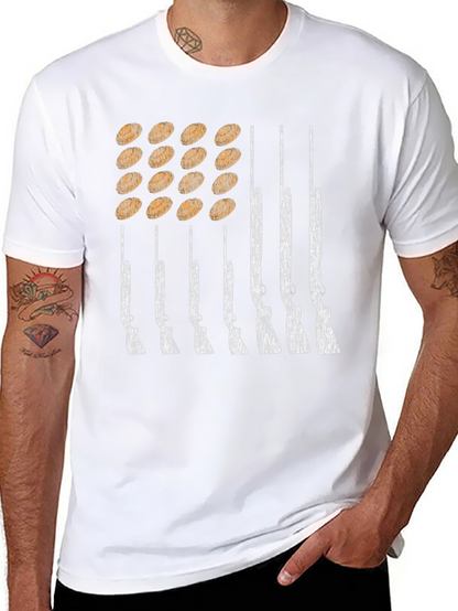 American Flag Shotgun T-Shirt